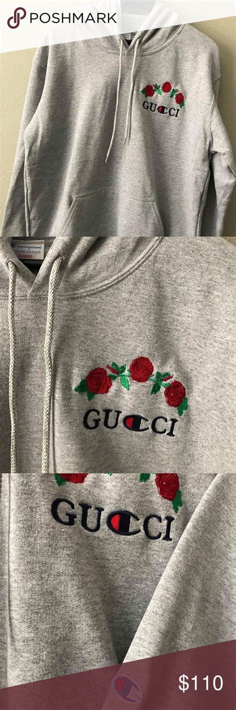 champion x gucci hoodie|gucci champion hoodie ava nirui.